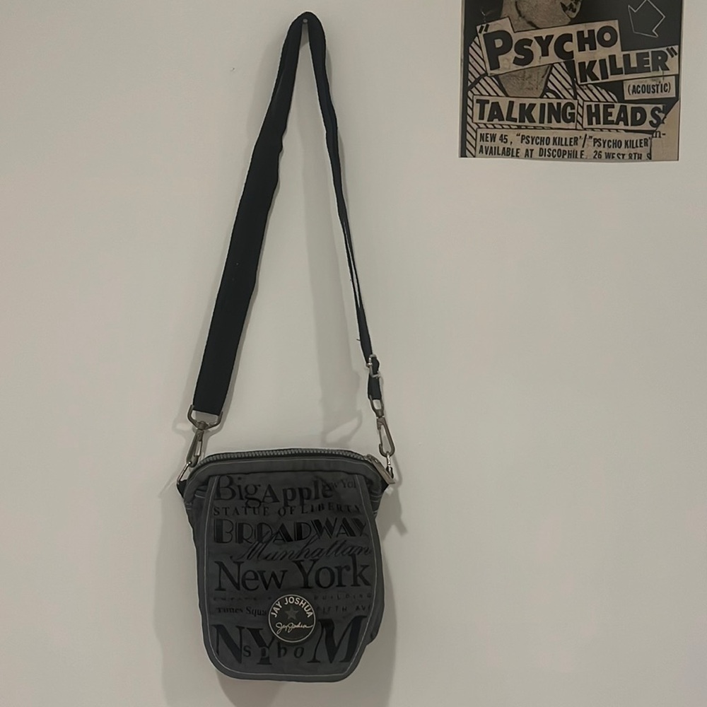 Jay Joshua Gray NYC Bag w Adjustable Strap